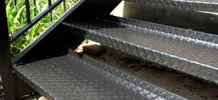 steel stair treads